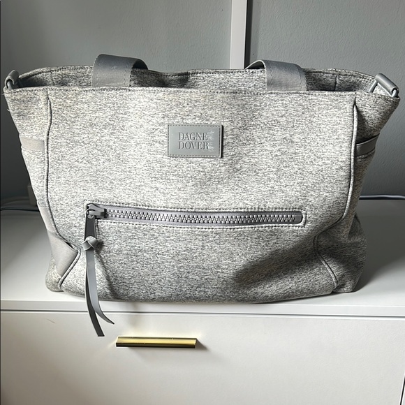 Dagne Dover Gray Tote Bag